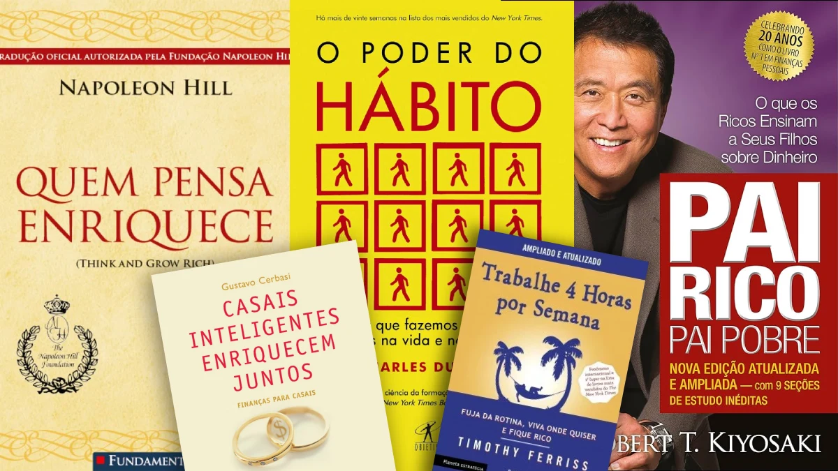 TOP 5 dicas de livros de finanças e educação financeira